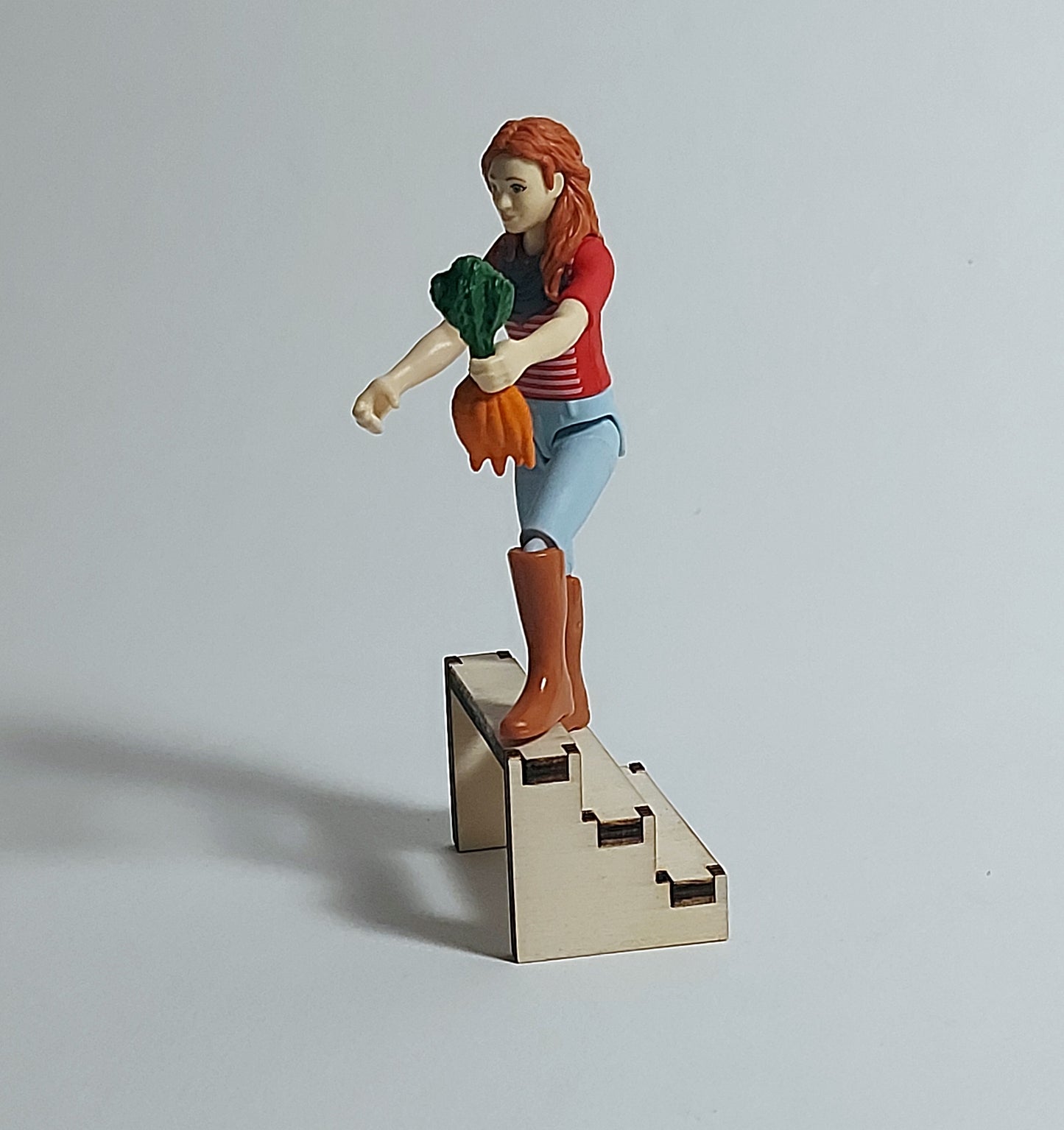 Holztreppe | Passend für Schleich Figuren