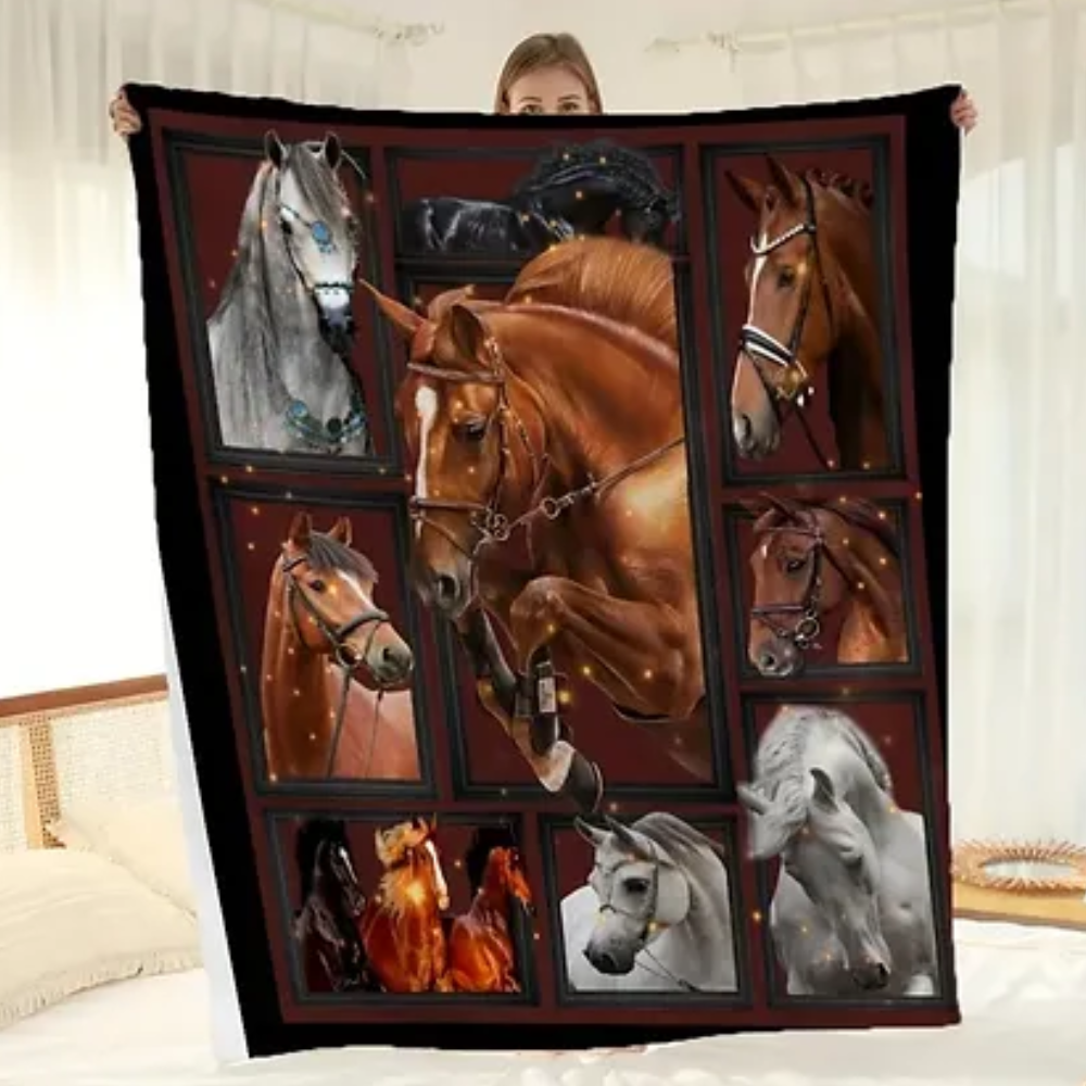 Flauschige Kuscheldecke – 130 x 150 cm