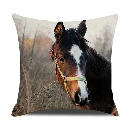 Dekorativer Kissenbezug aus Leinen / Polyester – 45 x 45 cm