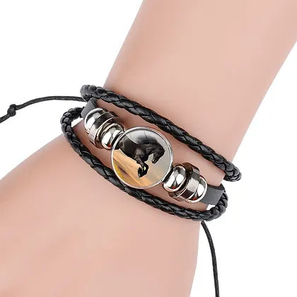 Leder Armband - Freundschaftsbändchen