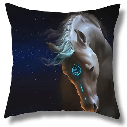 Dekorativer Kissenbezug aus Polyester / Satin – 45 x 45 cm