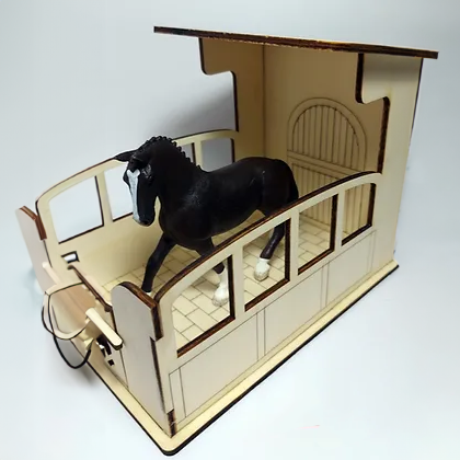 Pferdebox | Passend für Schleich Pferde