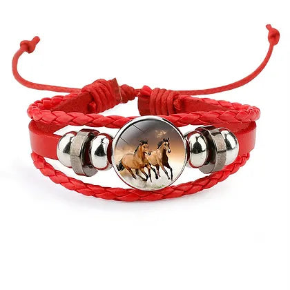Leder Armband - Freundschaftsbändchen