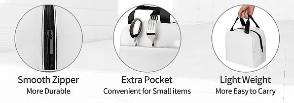 Lunch-Tasche aus Oxford-Stoff – Hält Ihr Essen bis zu 4 Stunden frisch