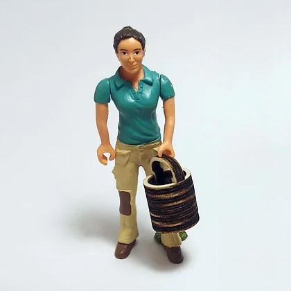Holzeimer / Kübel passend für Schleich