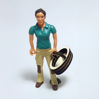Holzkorb für Schleich Figuren