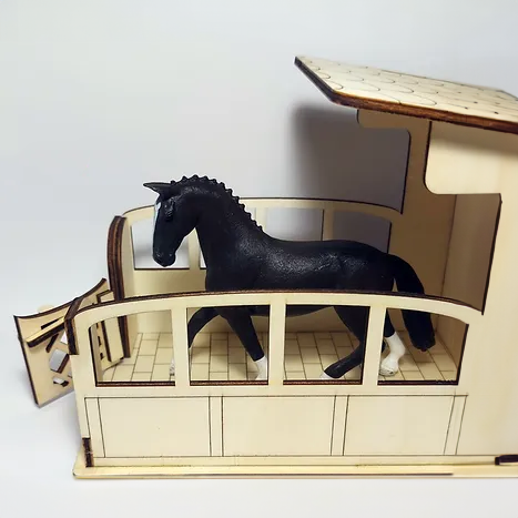 Pferdebox | Passend für Schleich Pferde
