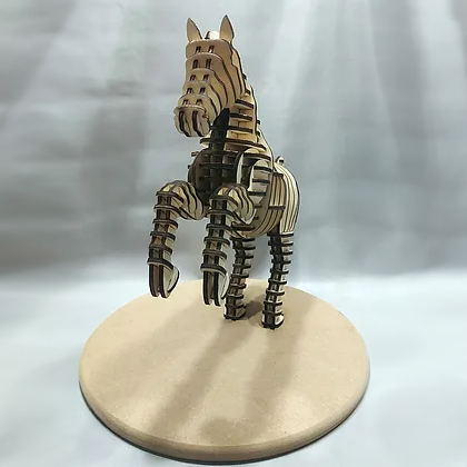3D Puzzle Pferd