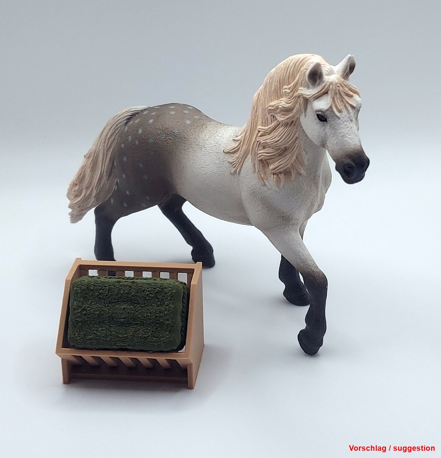 Heuraufe Futterraufe passend für Schleich, Papo, Playmobil