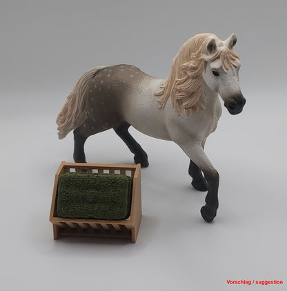 Heuraufe Futterraufe passend für Schleich, Papo, Playmobil