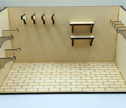 Sattelkammer mit umfangreichen Zubehör passend für Schleich