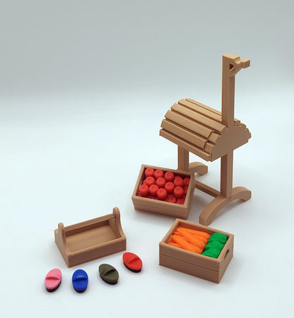 Sattelkammer mit umfangreichen Zubehör passend für Schleich