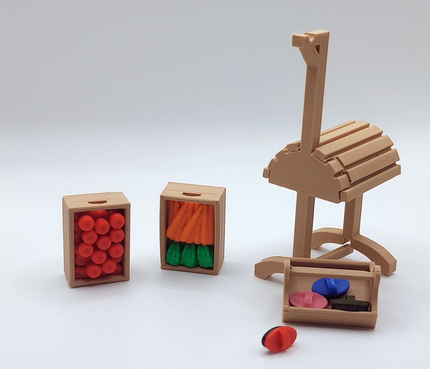 Sattelkammer mit umfangreichen Zubehör passend für Schleich