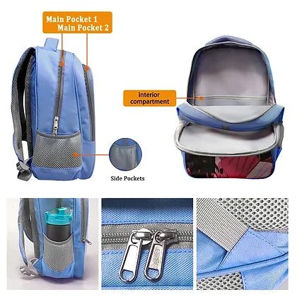Vielseitiger Rucksack für Kinder und Jugendliche – 44 x 30 x 17 cm
